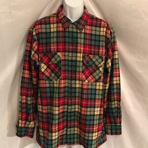 Pendleton Multi Vibrant Soft Color Cozy Fit Activewear Shirt Jacket